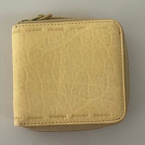 Visvim Mustard Leather Wallet